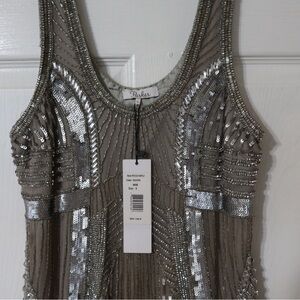 Parker Silver Mini Dress